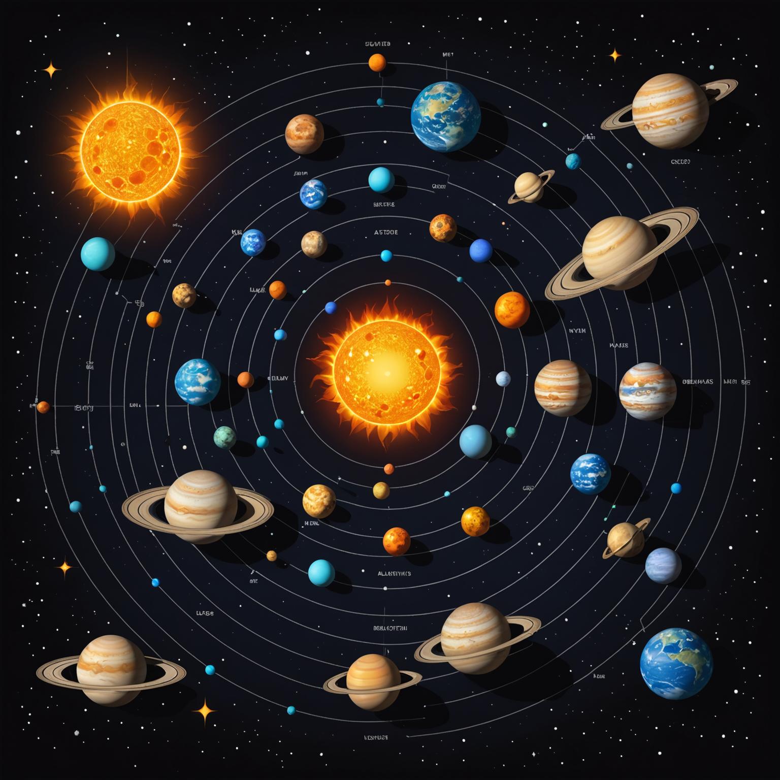 Planets aligned with house grid